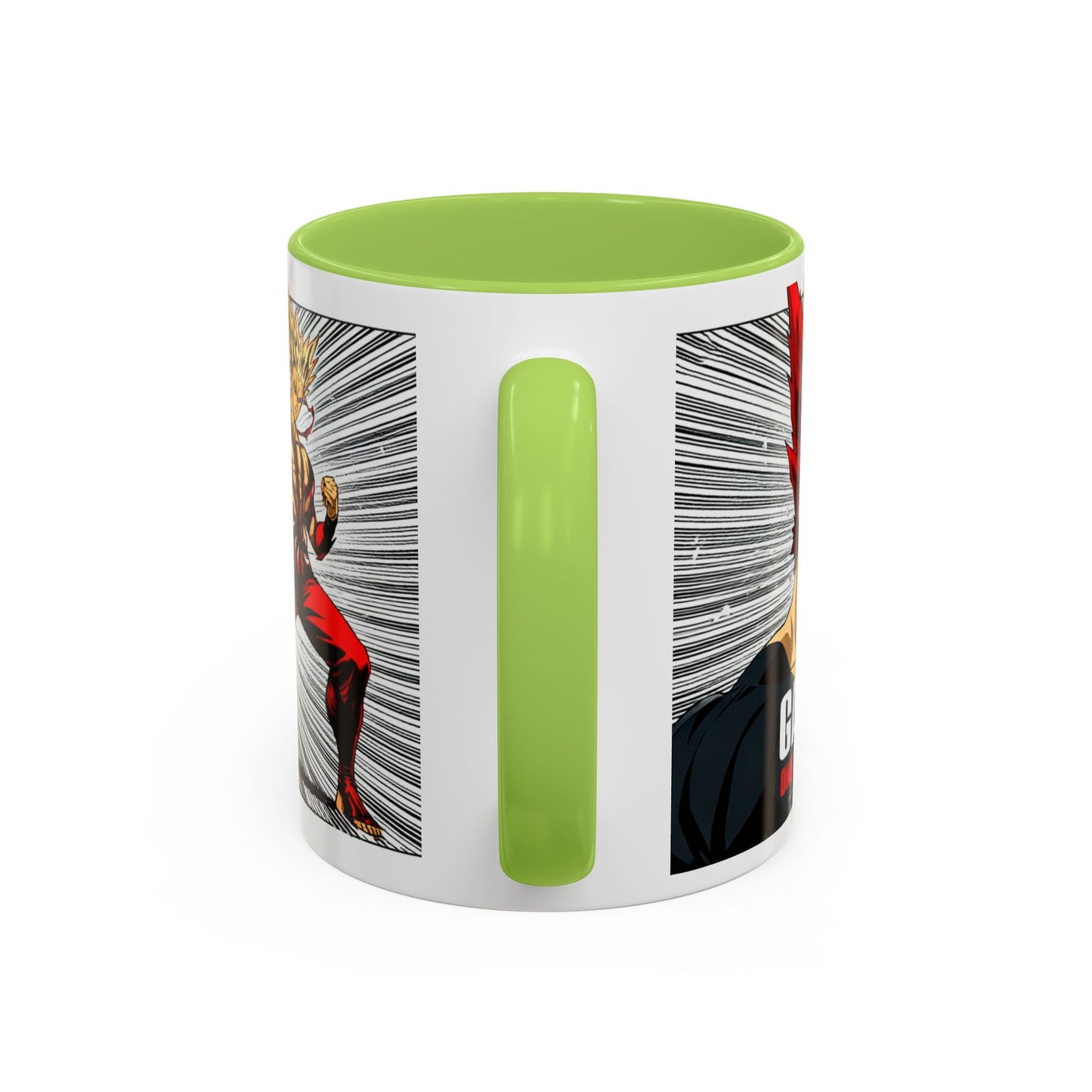 Garou Mug |One Punch Man Inspired Collage Accent Mug (11/15 oz)