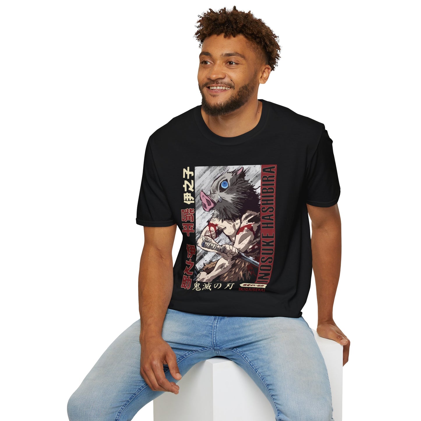 Inosuke Hashibira Anime T-Shirt — Demon Slayer Graphic Tee