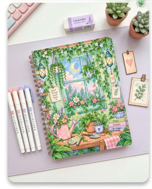 Botanical Garden Spiral Notebook