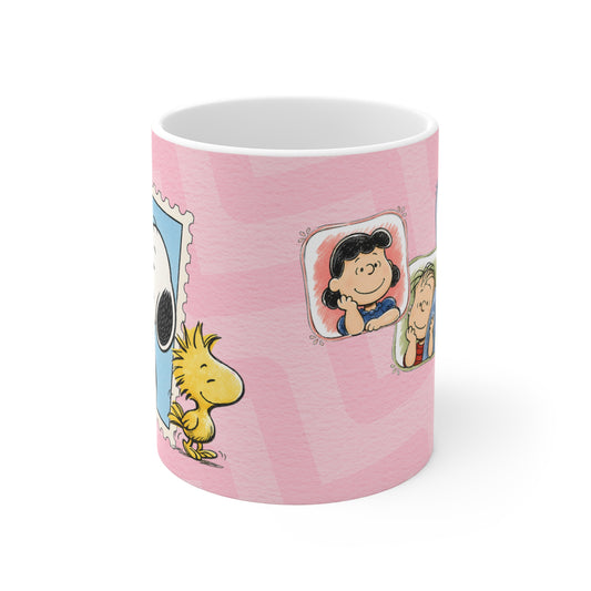Snoopy & Woodstock Mug | Peanuts Character Coffee Cup