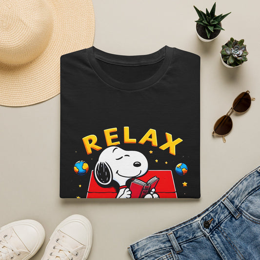 Relax Snoopy T-Shirt — Vintage Peanuts Graphic Tee