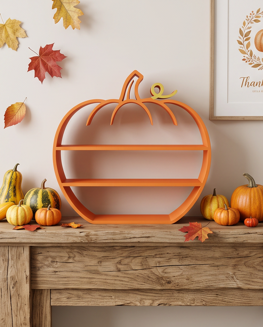 Pumpkin Decorative Shelf