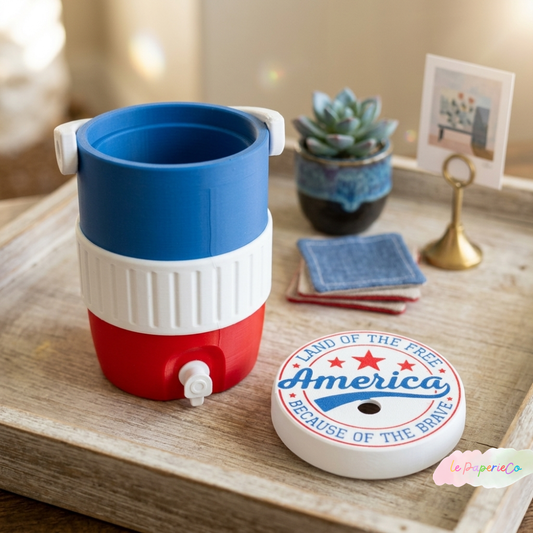 American Can Koozie | Patriotic Cans Cozies