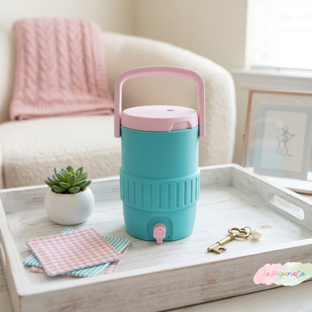 Kawaii Pastel Pink & Green Can Cozies | Can Sleeve 12 oz