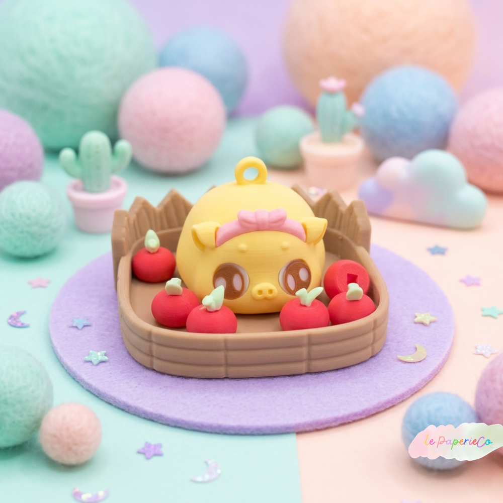 Kawaii Piggy Desk Toys