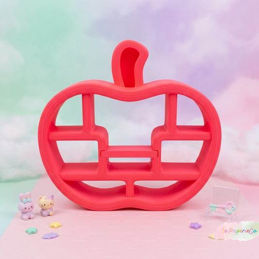 Kawaii Apple Decorative Desk Shelf