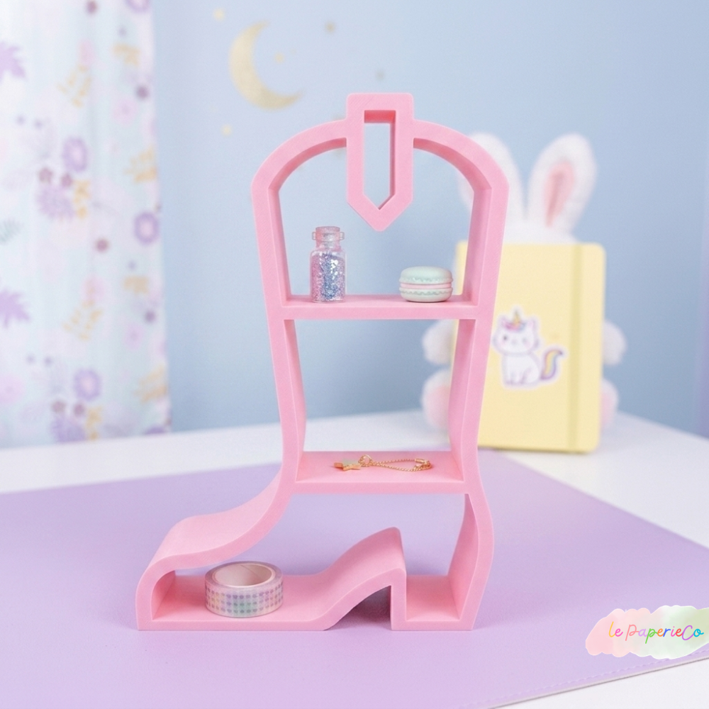 Kawaii Boot Decorative Desk Shelf