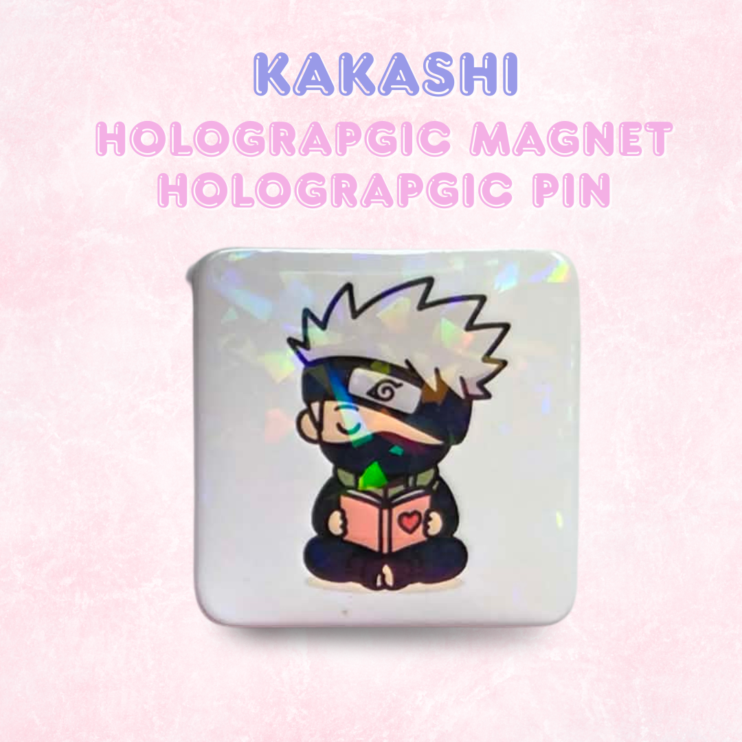 Kakashi Holographic Magnet/Pin