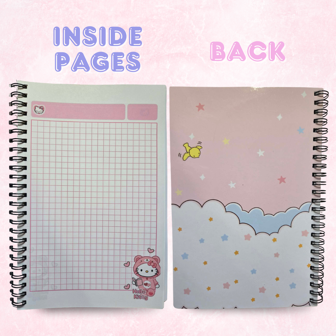 Kawaii Sanrio Spiral Notebook