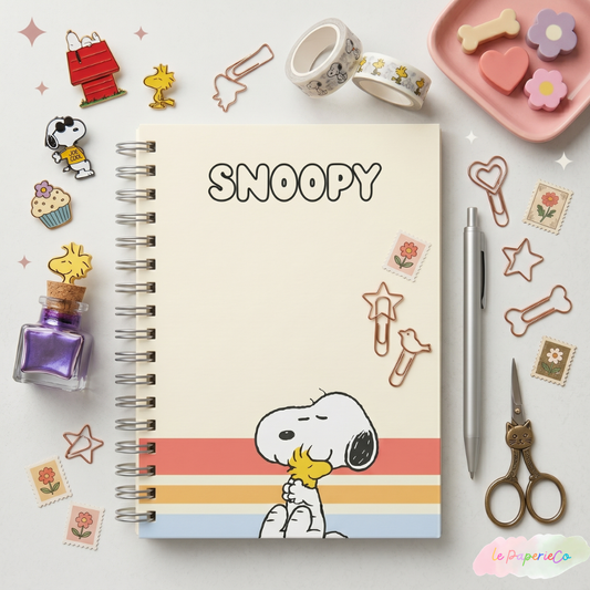 Kawaii Snoopy Notebook | A5 (5.82 x 8.26 in)