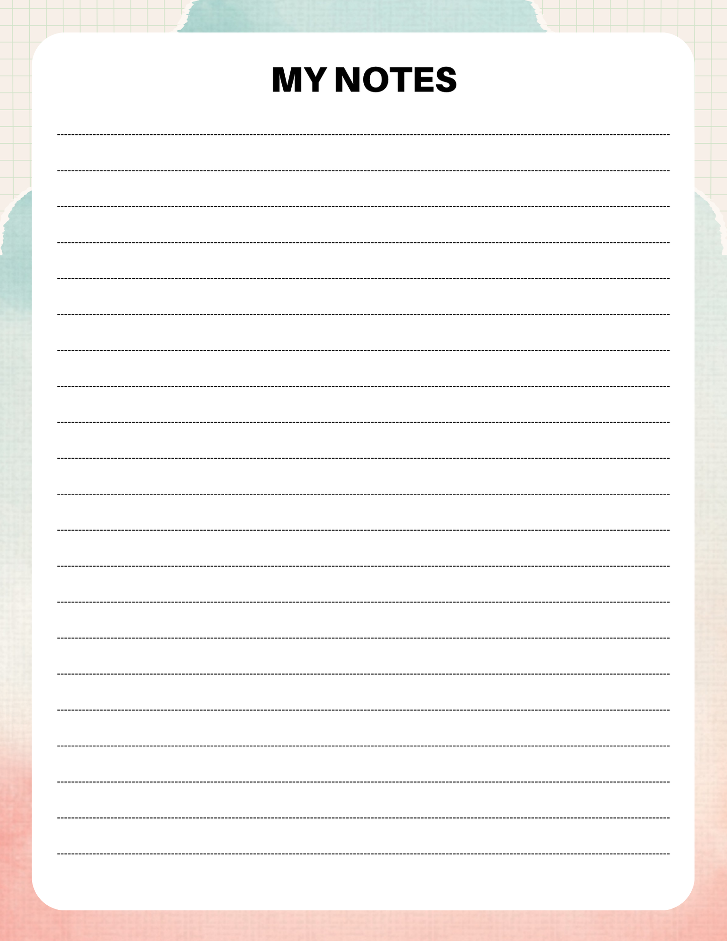 7 DAY FOOD Diary | Digital Download