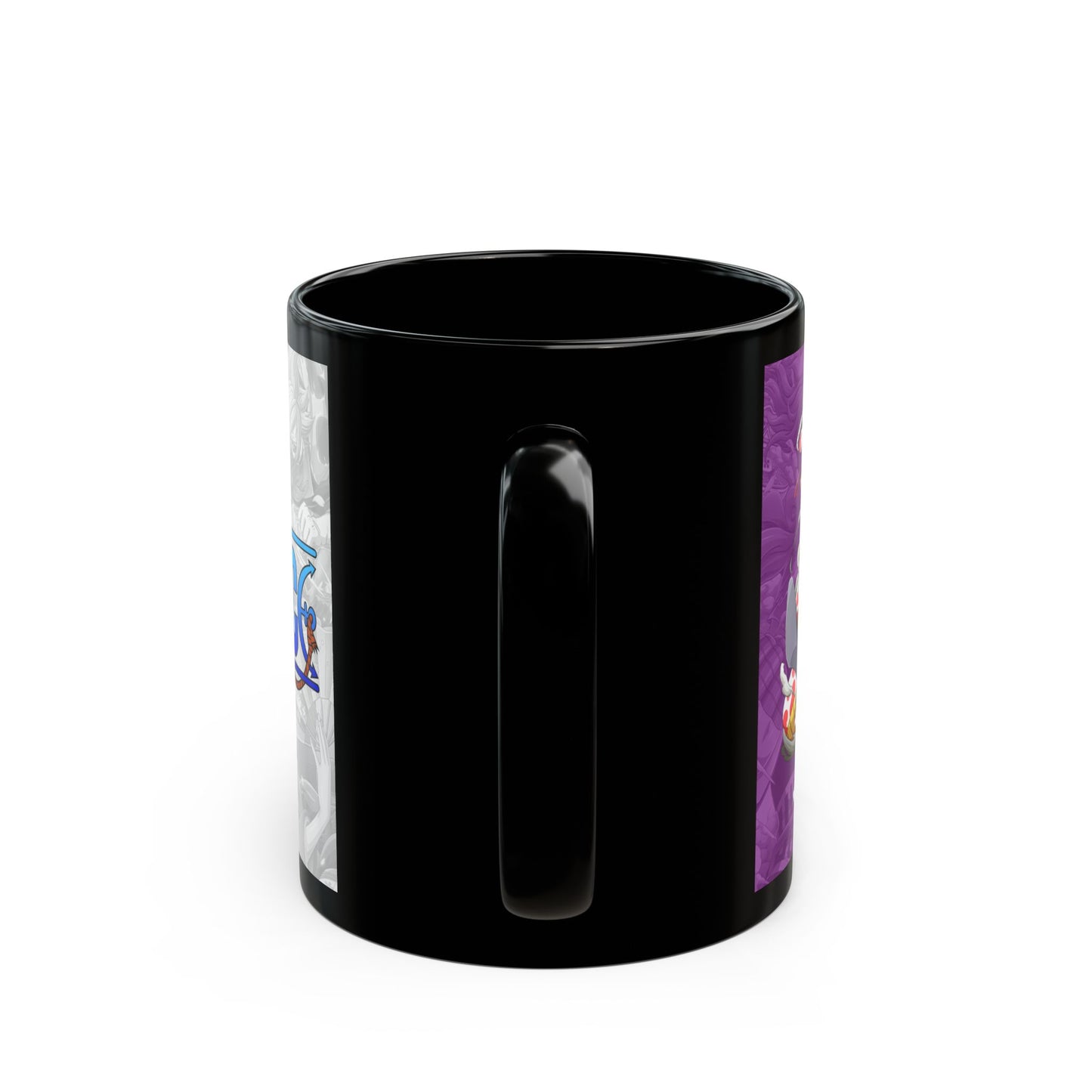 One Piece Logo Mug | Black Ceramic Anime Coffee Cup