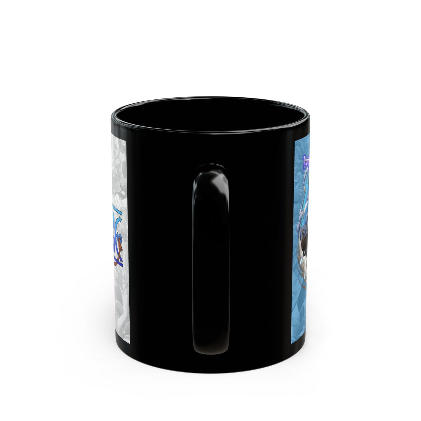 One Piece Logo Mug | Black Ceramic Coffee Cup