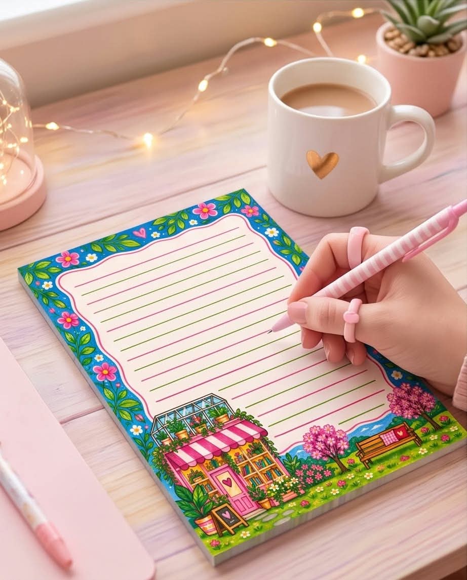 Botanical Garden Greenhouse Memo Pad