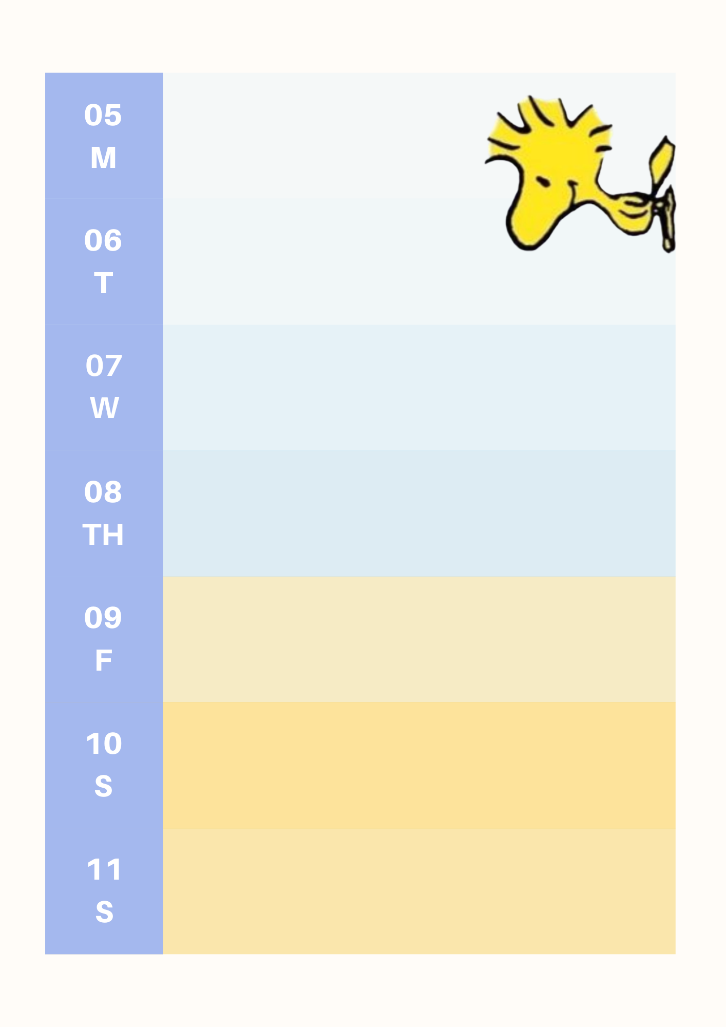 2026 Snoopy Inspired Planner | Digital Download