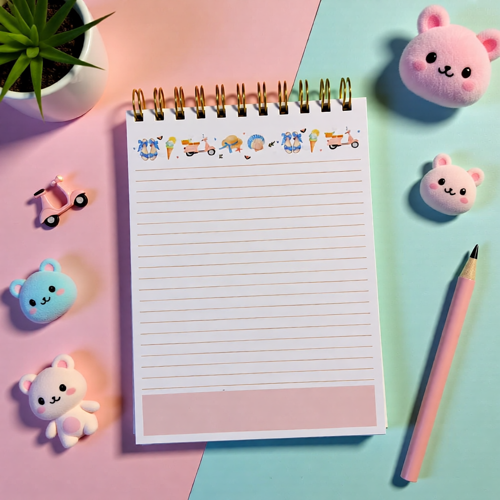 Kawaii Coquette Notebook