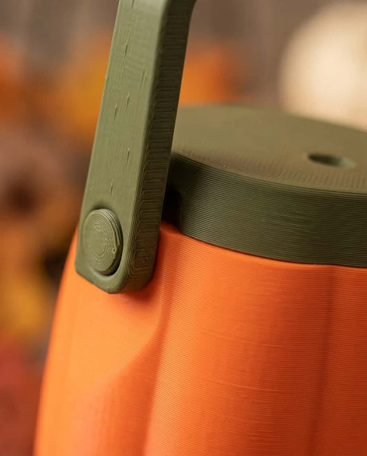 Pumpkin 3D-Printed Can Holder