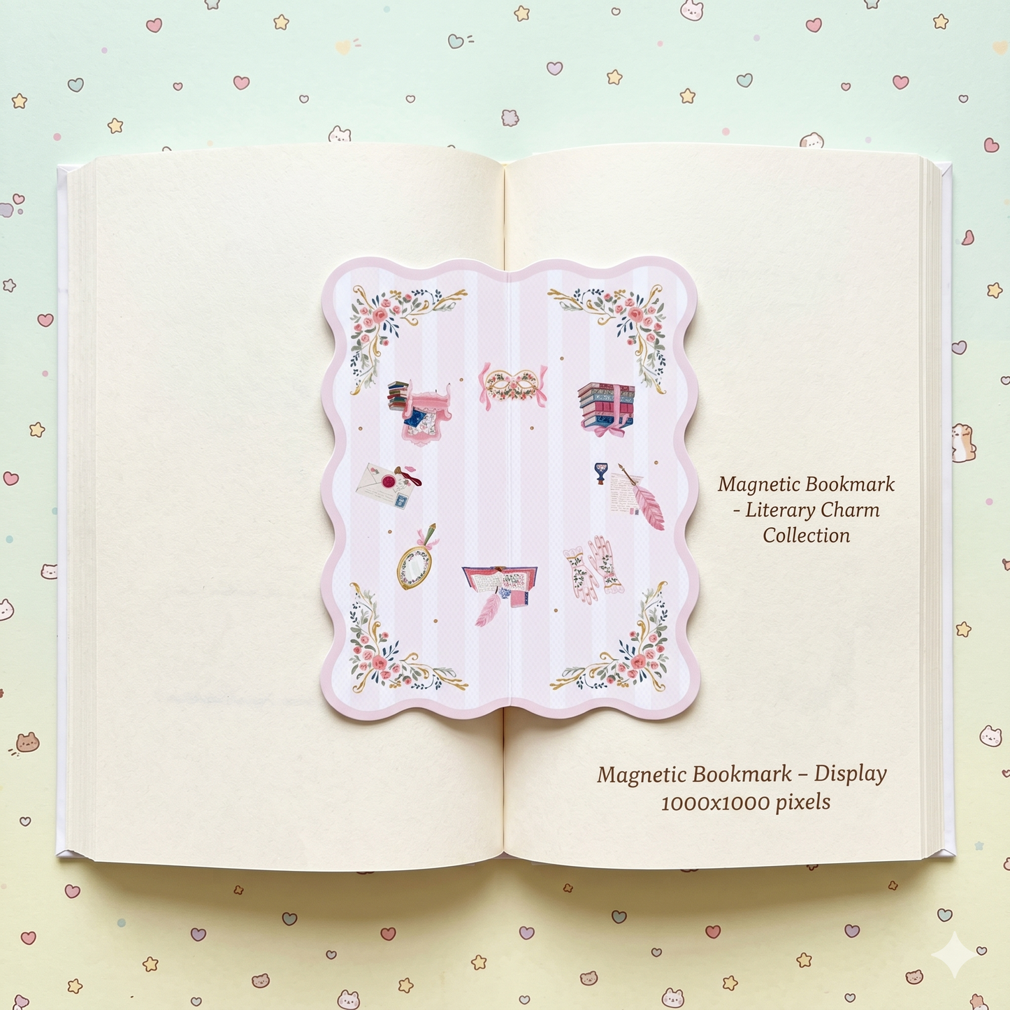 Kawaii Magnetic Bookmark