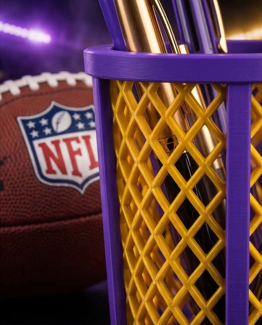 Minnesota Vikings 3D-Printed Pen & Pencil Holder