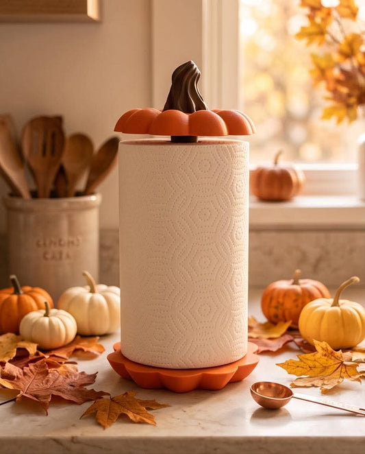 Pumpkin Paper Towel Holder