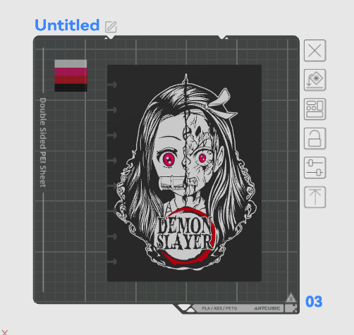 Nezuko 3 MF for 3D Printing