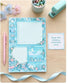 Dreamy Blue Celestial Planner Memo Pad