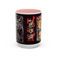Anime Duelist Coffee Mug  Color Accent 11/15oz