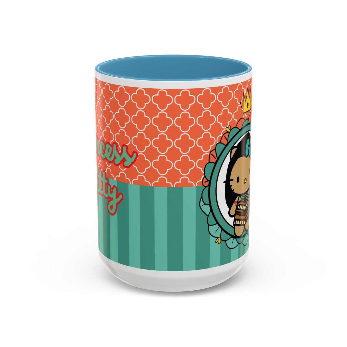 Kawaii Princess Girl Illustration Mug | Accent Coffee Mug 11oz 15oz