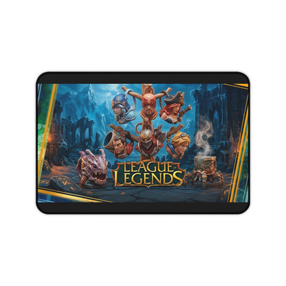 League of Legends Desk Mat Gaming Mouse Pad with Champion Collage