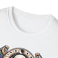 The Reader Skeleton T-Shirt — Gothic Skull Book Lover Graphic Tee