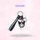 Kawaii Wristlet/ Key fob charms