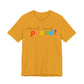 loud and proud! rainbow text Tee | LGBTQ pride T-shirt