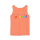 loud and proud! rainbow text Tank Top | Pride LGBTQ+ apparel