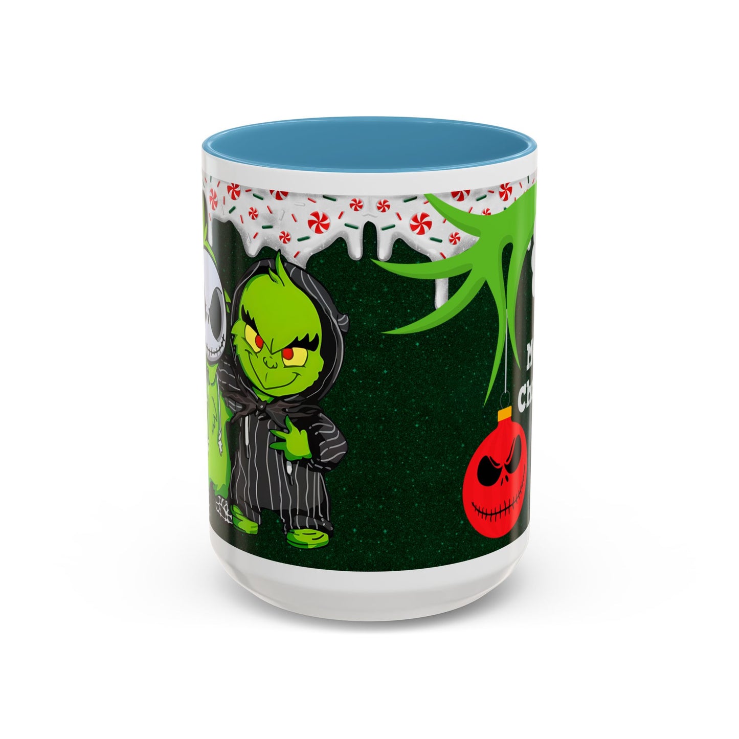 Grinch Merry Christmas Mug | Accent Coffee Mug 11oz 15oz