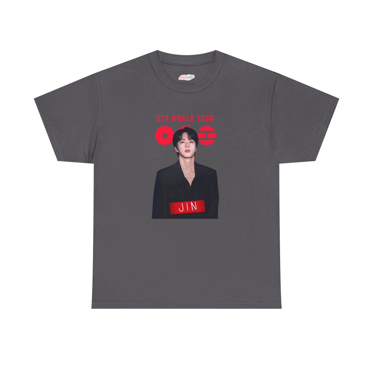 BTS World Tour Jin Photo Tee | K-Pop Band Shirt