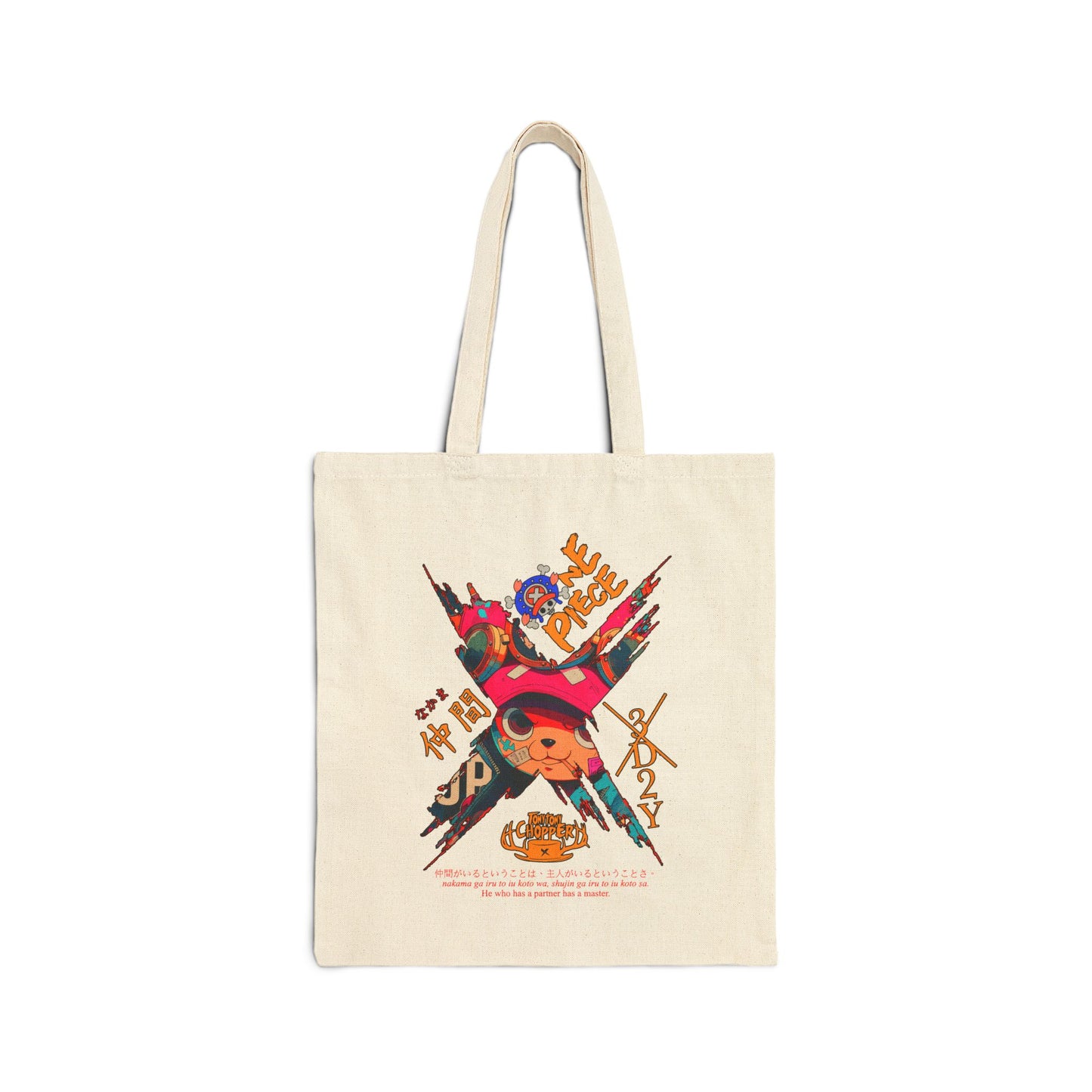 Chopper Art Tote Bag | One Piece Inspired Tote Bag