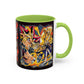 Anime Duelist Coffee Mug  Color Accent 11/15oz