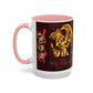 Yu-Gi-Oh! Art Accent Coffee Mug | Pharaonic and Shadi Design (11/15oz)