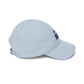 Super Dad embroidered logo Classic Dad Cap | White baseball hat