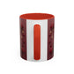 Cute Santa Face Holiday Mug | Christmas Accent Coffee Mug