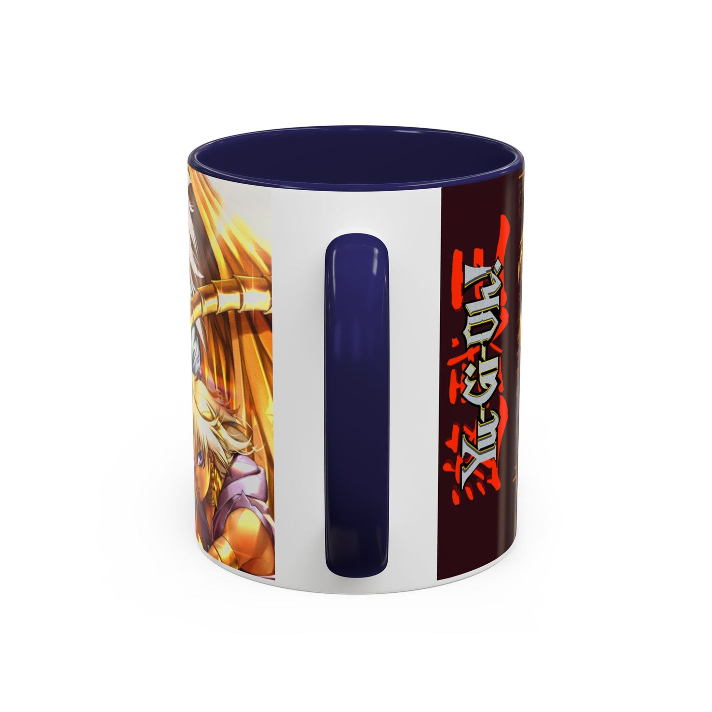 Yu-Gi-Oh! Art Accent Coffee Mug | Pharaonic and Shadi Design (11/15oz)