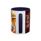 Yu-Gi-Oh! Art Accent Coffee Mug | Pharaonic and Shadi Design (11/15oz)
