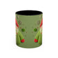 Green Knit Santa Mug | Accent Coffee Mug