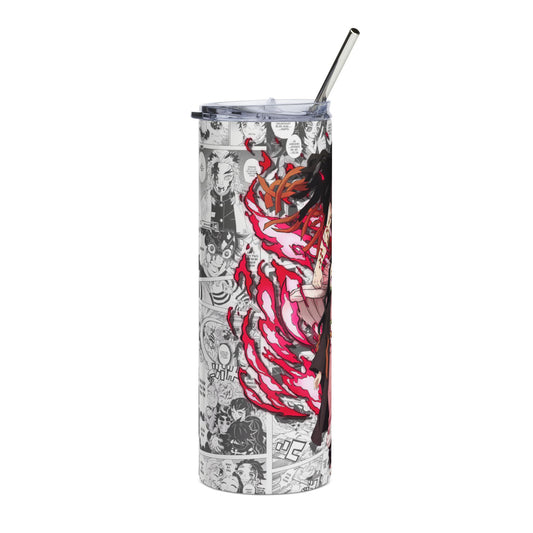 Nezuko Kamado Anime Stainless Steel Tumbler — 20oz Demon Slayer Travel Cup