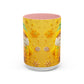 Yellow Sweater Santa Mug | Accent Coffee Mug