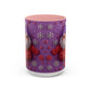 Knit Santa Pattern Mug | Accent Coffee Mug