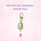Kawaii Ice Pop Key Charms/ Zipper Pulls