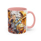 Yu-Gi-Oh! Art Accent Coffee Mug | Pharaonic and Shadi Design (11/15oz)