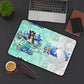 One Piece Desk Mat Anime Gaming Mousepad with Logo & Luffy Design