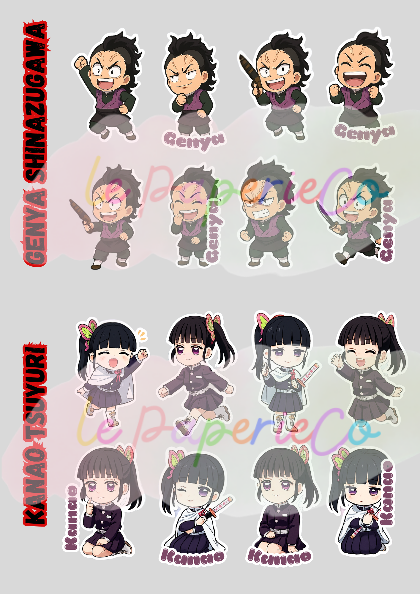Demon Slayer Sticker Collection | Vinyl Stickers